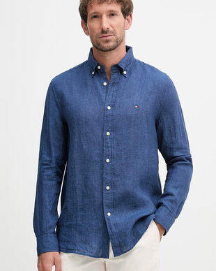 Tommy Hilfiger cămașă pentru bărbați, din in