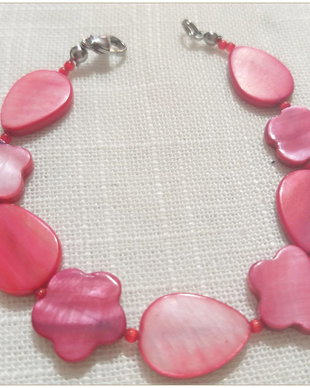 BRATARA- SIDEF SI CAT'S EYE ROZ-INCHIS