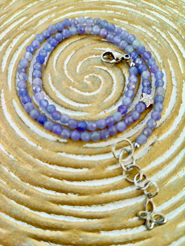 Colier CHOKER Tanzanit