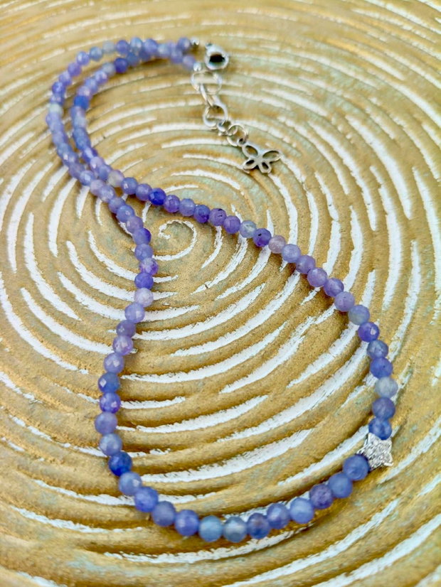 Colier CHOKER Tanzanit