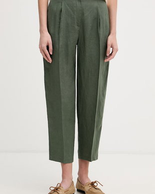 United Colors of Benetton pantaloni pentru femei din in