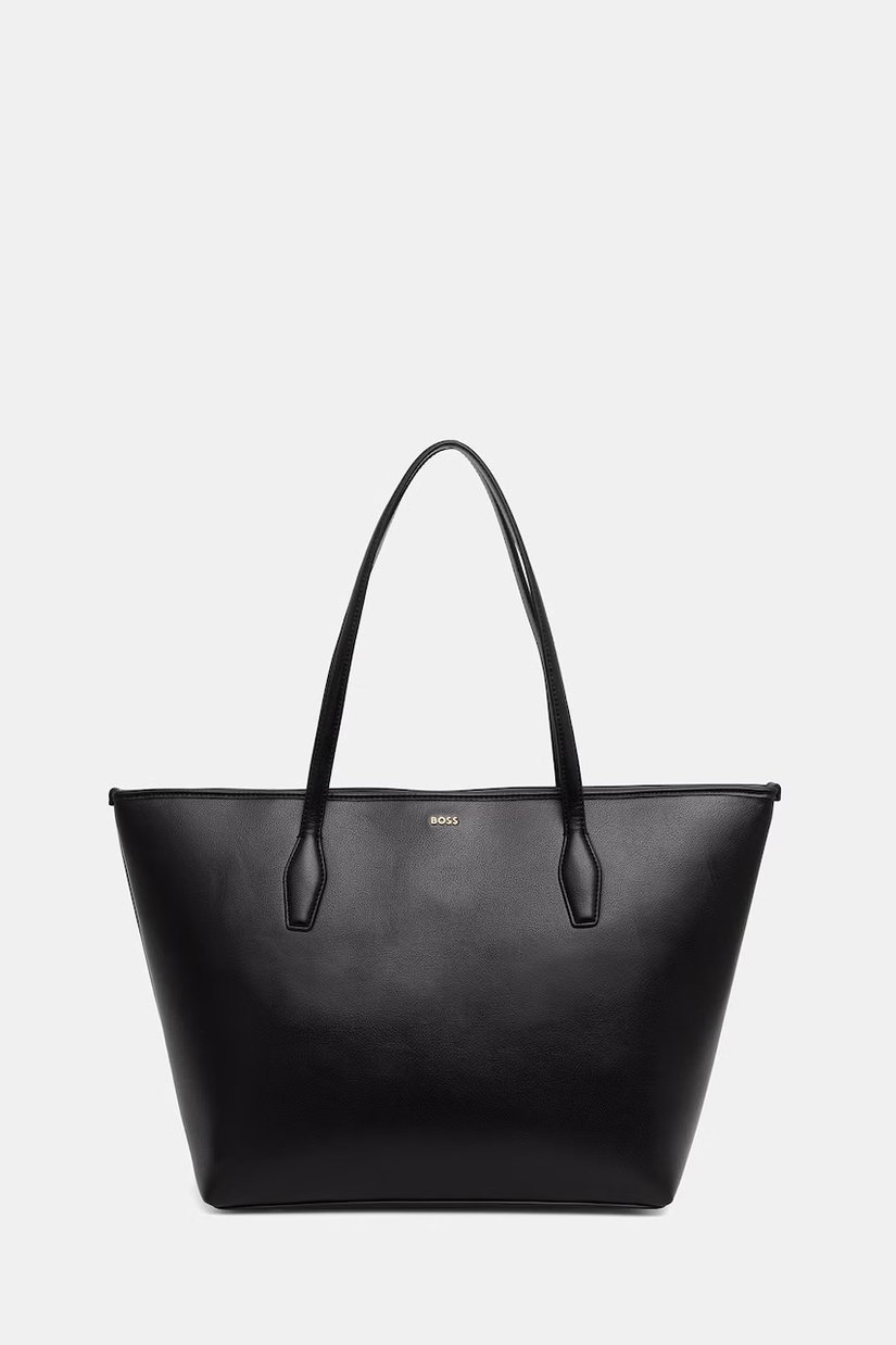 BOSS geantă shopper pentru femei, cu imitație de piele Sandy Zip Shopper
