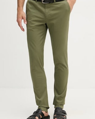 Tommy Hilfiger pantaloni slim fit pentru bărbați cu bumbac