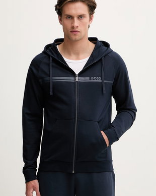 BOSS hanorac de loungewear pentru bărbați din bumbac Authentic Jacket H
