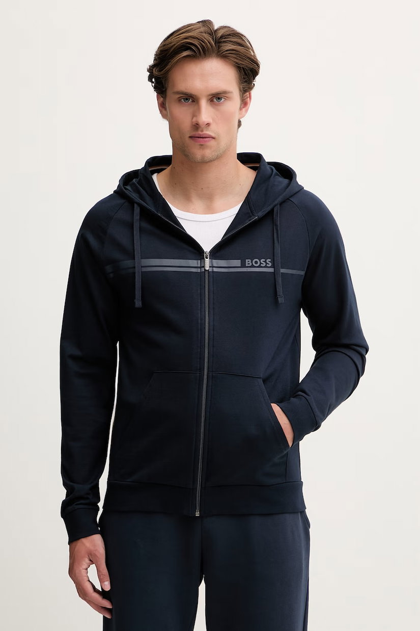BOSS hanorac de loungewear pentru bărbați din bumbac Authentic Jacket H