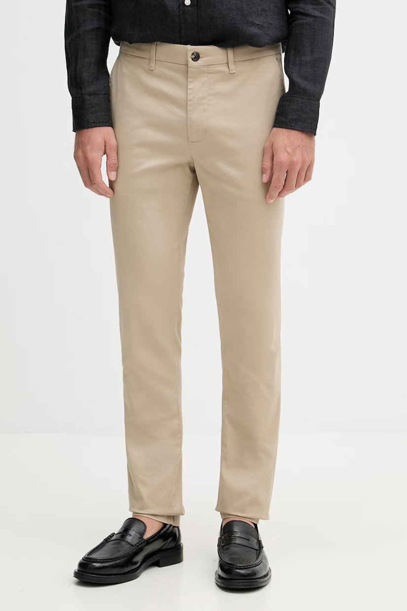 Tommy Hilfiger pantaloni slim fit pentru bărbați cu bumbac