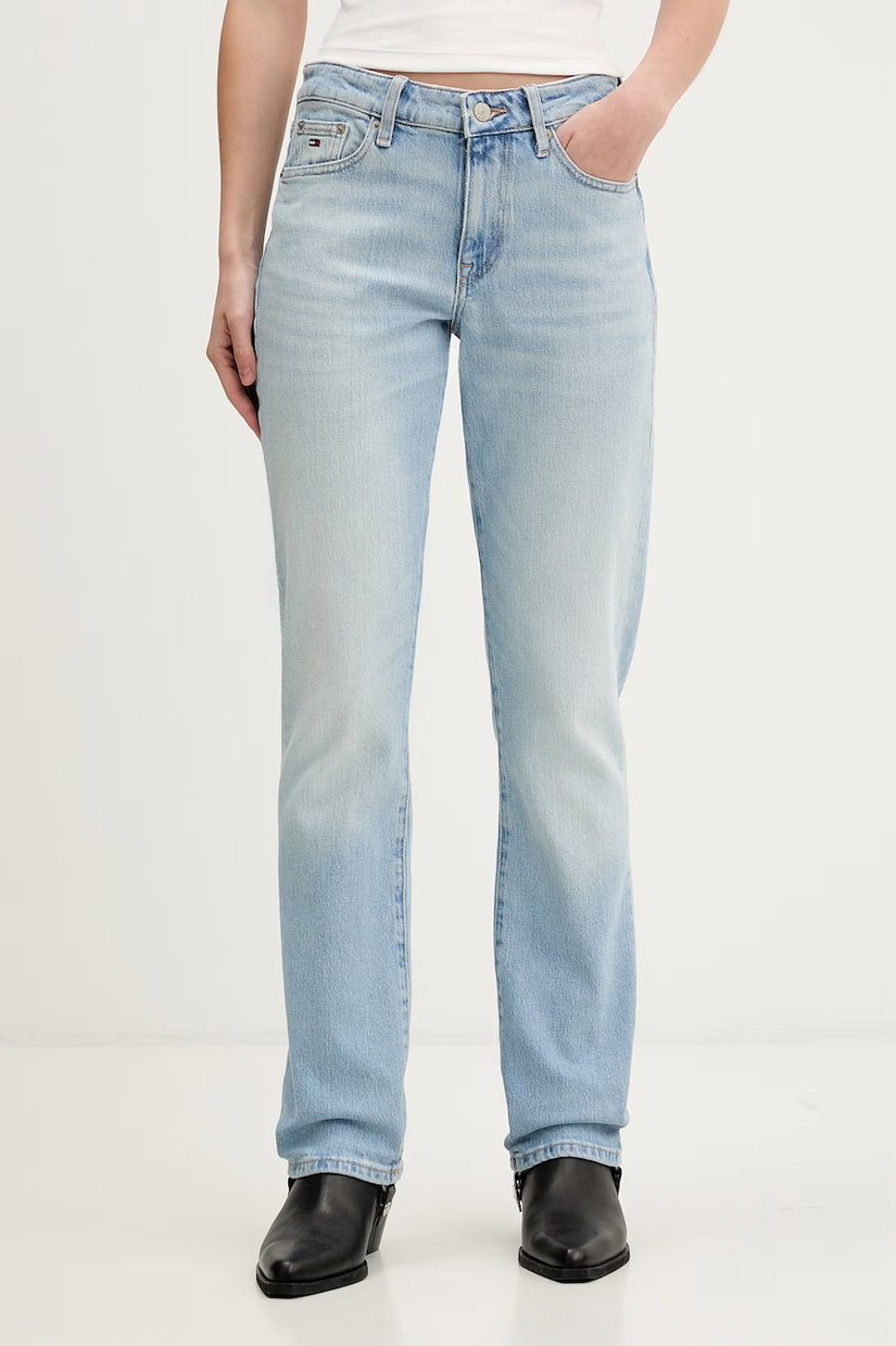 Tommy Jeans blugi slim fit pentru femei