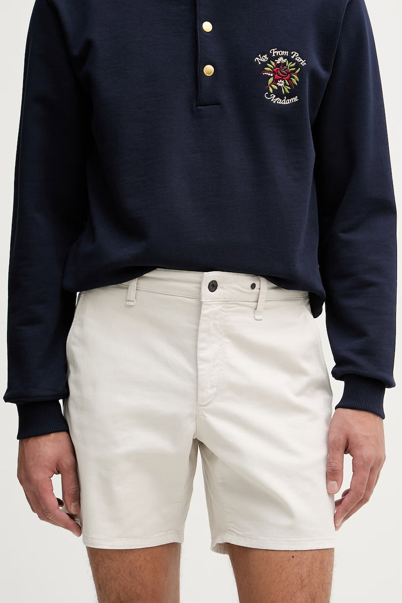 rag & bone pantaloni scurți pentru bărbați, cu bumbac
