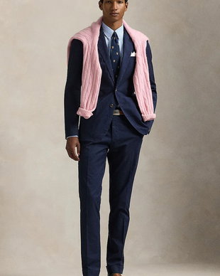 Polo Ralph Lauren pantaloni chinos pentru bărbați din bumbac cu elastan