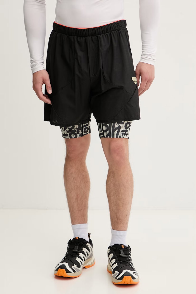 Dynafit pantaloni scurți 2 în 1 pentru bărbați