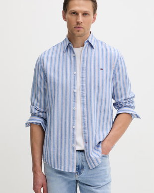 Tommy Jeans cămașă pentru bărbați, cu in
