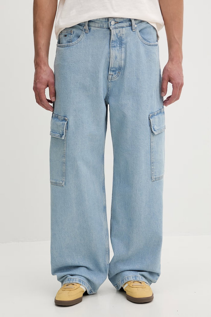 Tommy Jeans blugi wide leg pentru bărbați