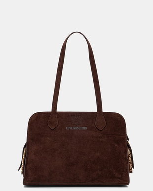 Love Moschino hobo bag pentru femei, cu imitație de piele întoarsă
