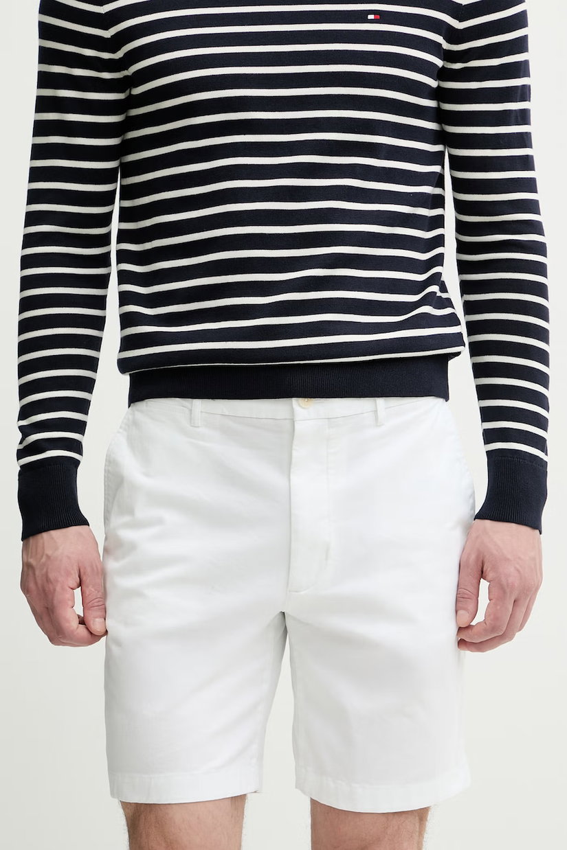 Tommy Hilfiger pantaloni scurți chinos pentru bărbați, din bumbac cu elastan