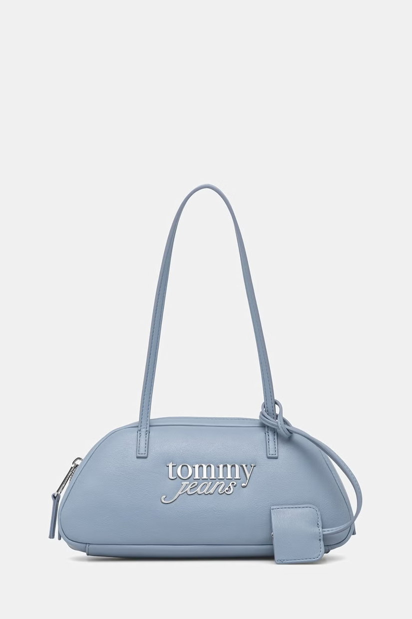 Tommy Jeans geantă baguette pentru femei, cu imitație de piele