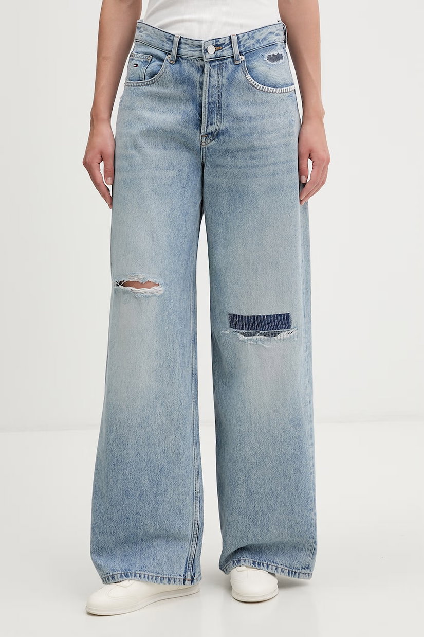 Tommy Jeans blugi loose pentru femei