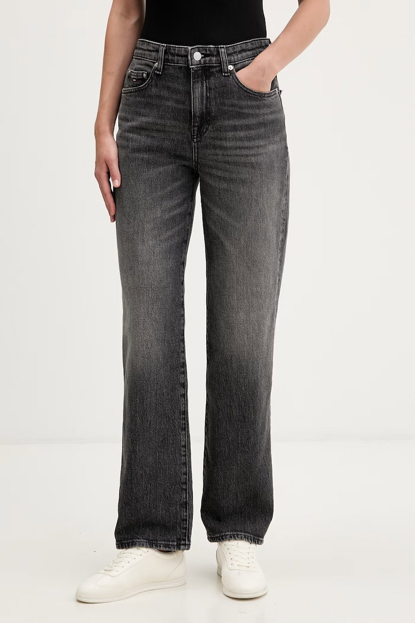 Tommy Jeans blugi straight pentru femei