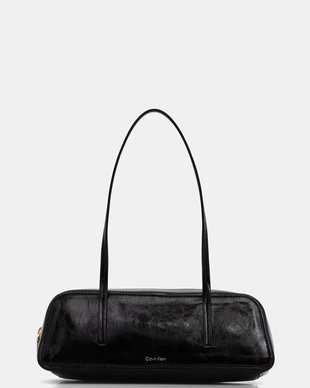 Calvin Klein geantă baguette pentru femei, cu imitație de piele