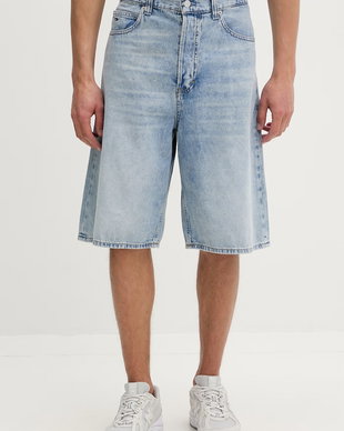 Tommy Jeans pantaloni scurți pentru bărbați, din denim