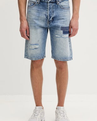 Tommy Jeans pantaloni scurți pentru bărbați, din denim
