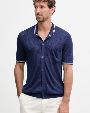 Tommy Hilfiger cămașă pentru bărbați, din vâscoză