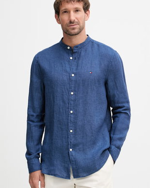 Tommy Hilfiger cămașă pentru bărbați, din in