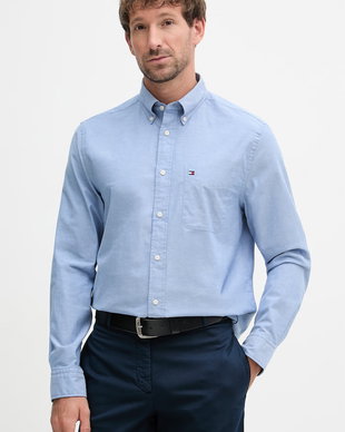 Tommy Hilfiger cămașă pentru bărbați, cu bumbac