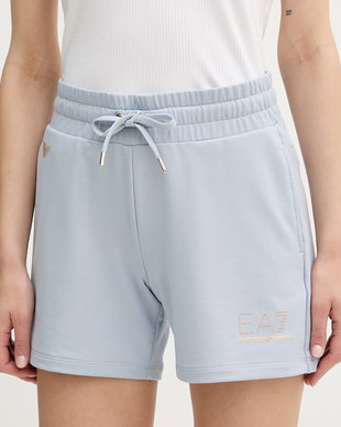 EA7 Emporio Armani pantaloni scurți pentru femei, cu vâscoză