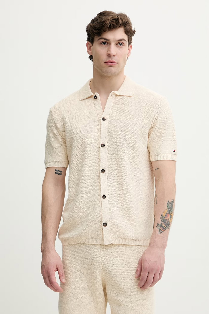 Tommy Hilfiger cardigan pentru bărbați, cu bumbac