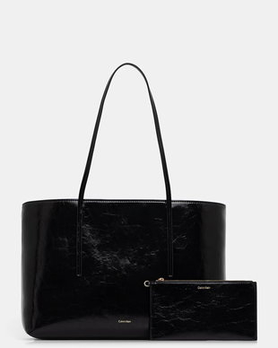Calvin Klein geantă shopper pentru femei, cu imitație de piele