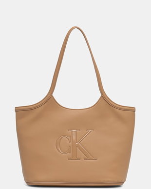Calvin Klein geantă shopper pentru femei, cu imitație de piele