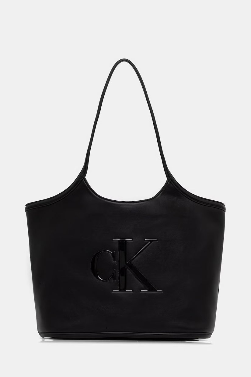 Calvin Klein geantă shopper pentru femei, cu imitație de piele