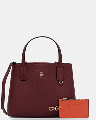 Tommy Hilfiger geantă crossbody pentru femei, cu imitație de piele