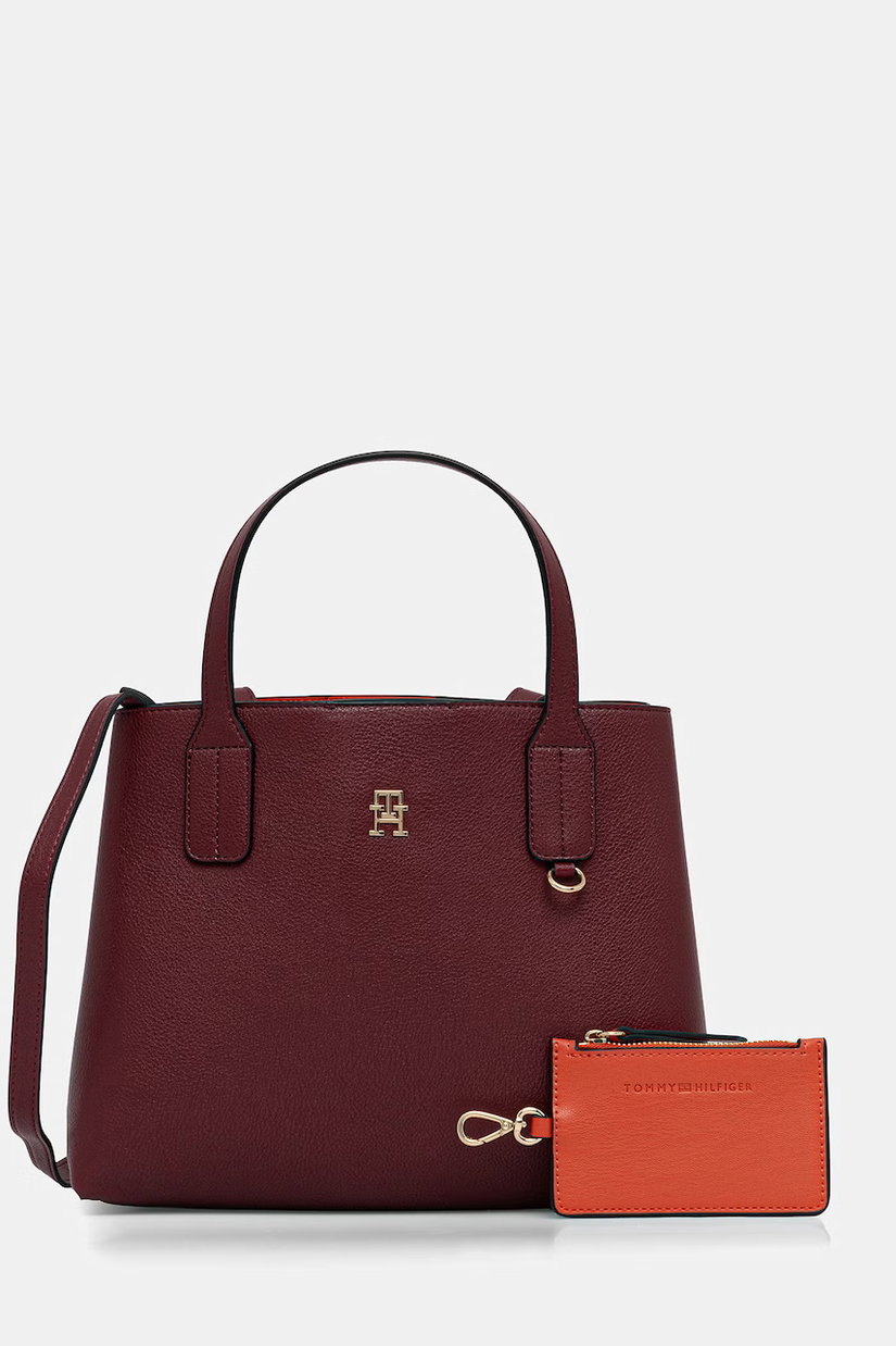 Tommy Hilfiger geantă crossbody pentru femei, cu imitație de piele