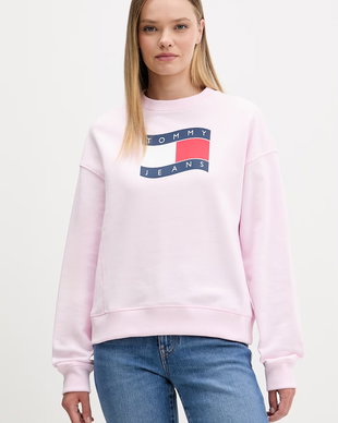 Tommy Jeans hanorac pentru femei, din bumbac