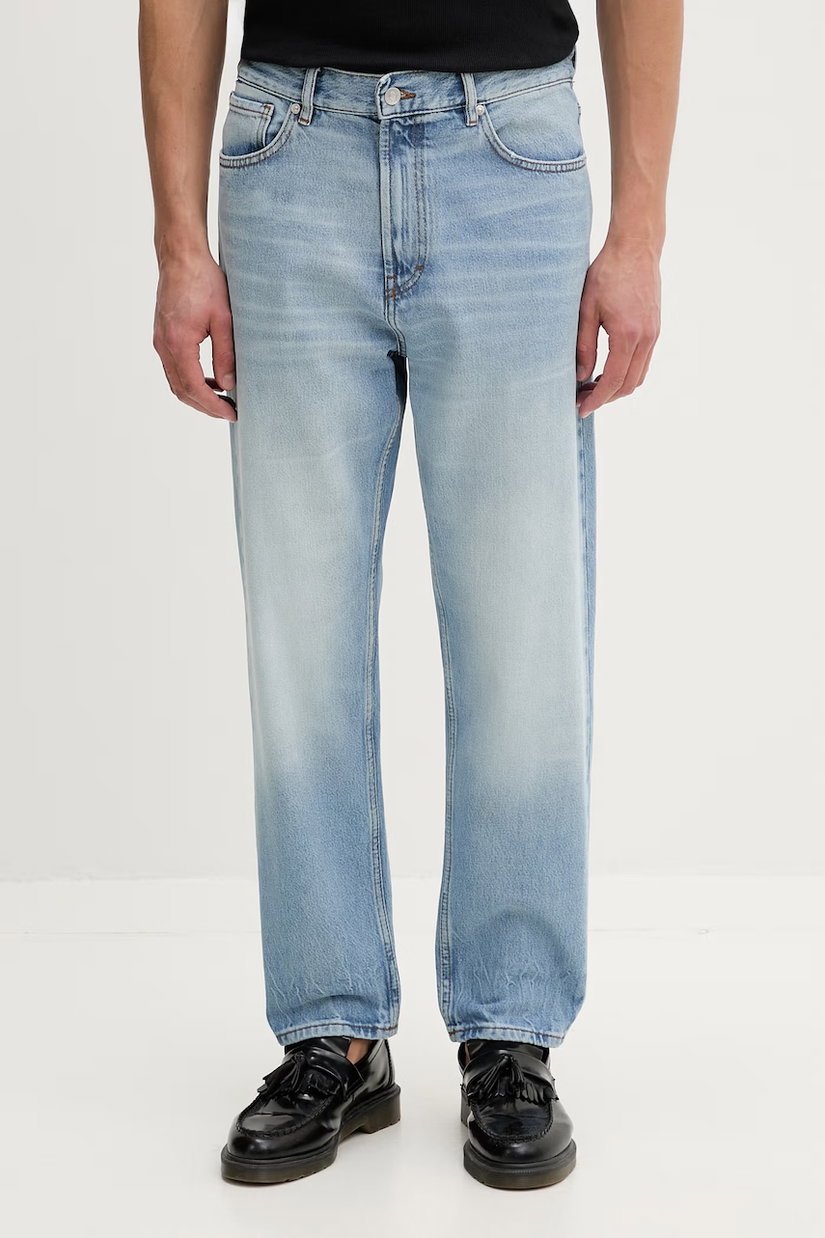 HUGO blugi relaxed fit pentru bărbați HUGO 838