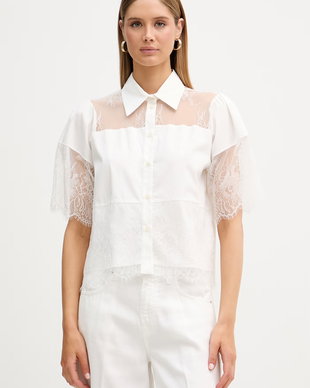 blugirl Blumarine cămașă pentru femei, din bumbac