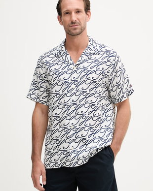 Tommy Hilfiger cămașă pentru bărbați, cu in SUMMER