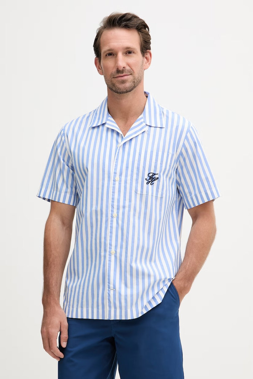 Tommy Hilfiger cămașă pentru bărbați, din bumbac SUMMER