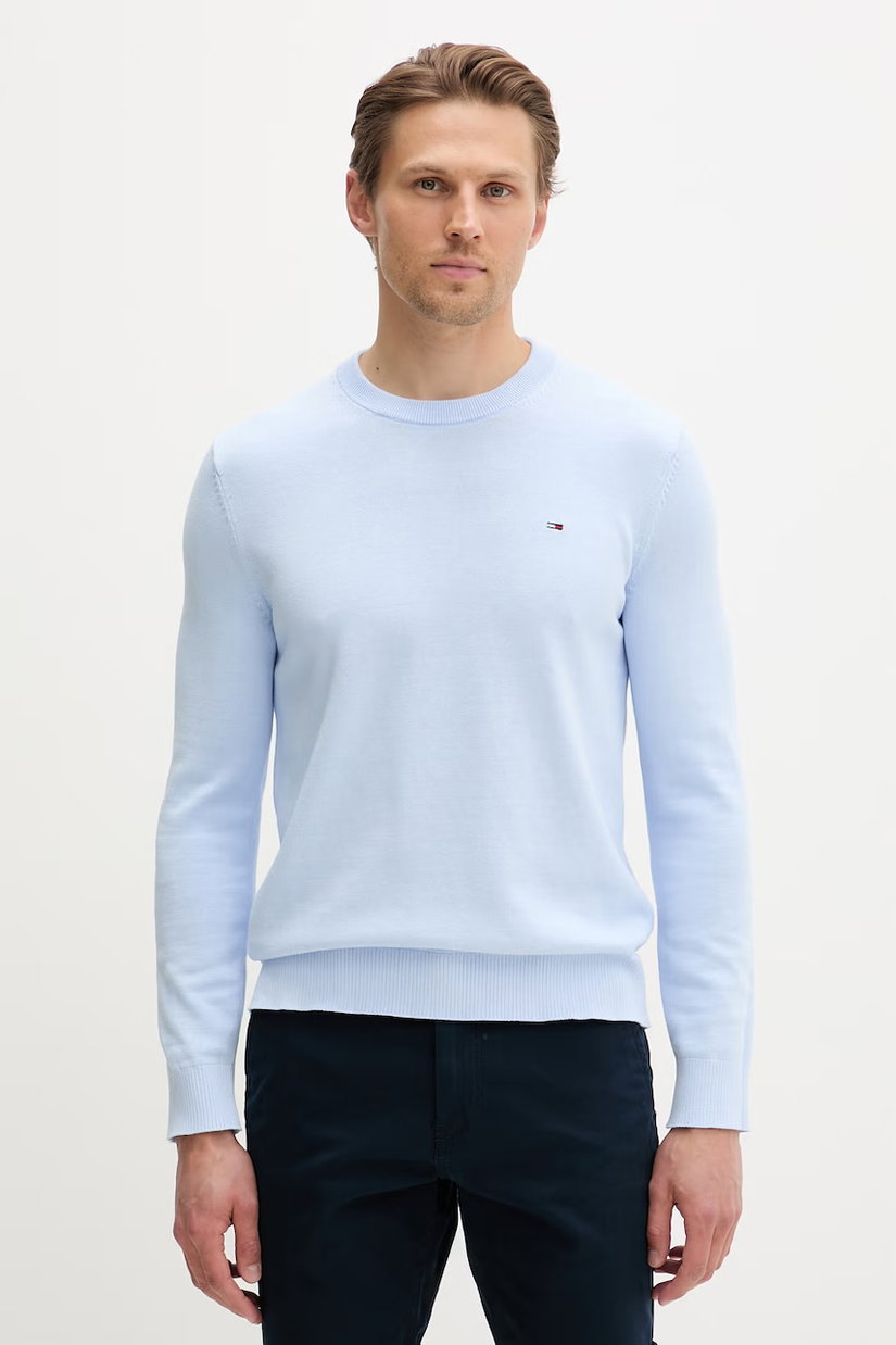 Tommy Jeans pulover pentru bărbați, din bumbac