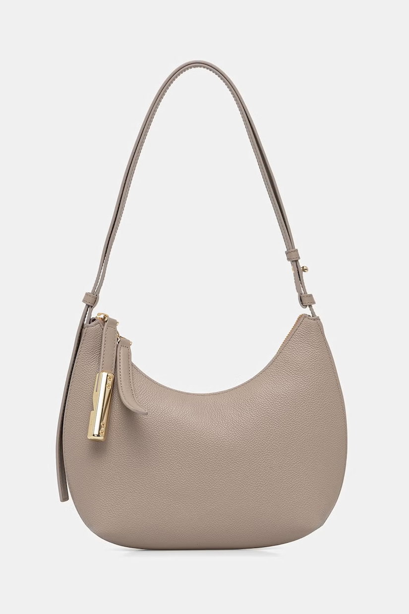 Furla geantă croissant pentru femei din piele Goccia S Shoulder Bag