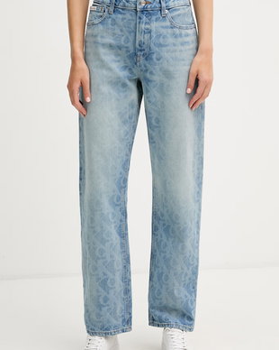Calvin Klein Jeans blugi straight pentru femei