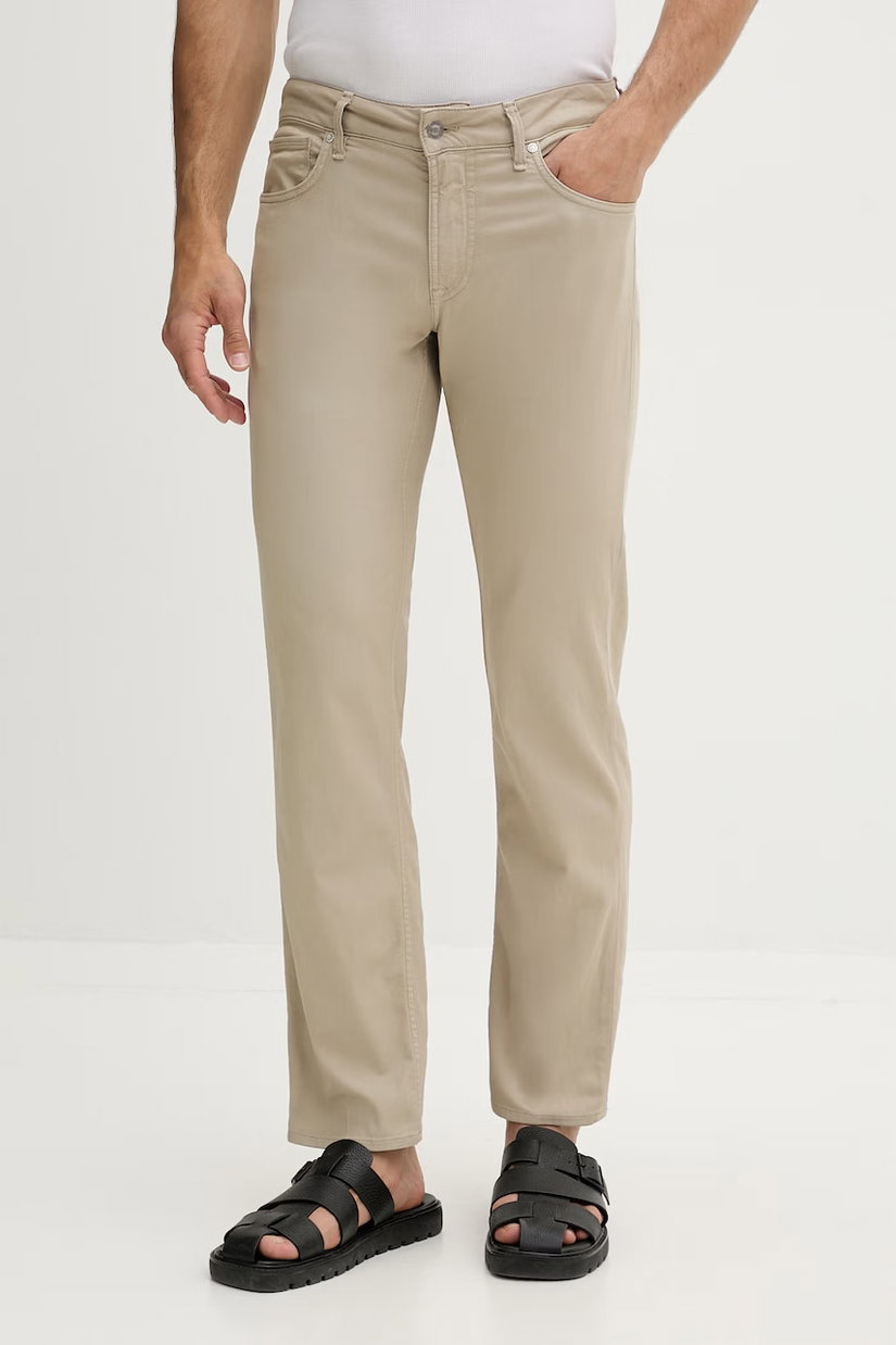 Guess pantaloni slim fit pentru bărbați, cu bumbac ANGELS