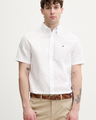 Tommy Hilfiger cămașă pentru bărbați, din in