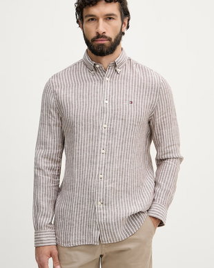 Tommy Hilfiger cămașă pentru bărbați, din in