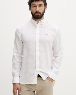 Tommy Hilfiger cămașă pentru bărbați, din in
