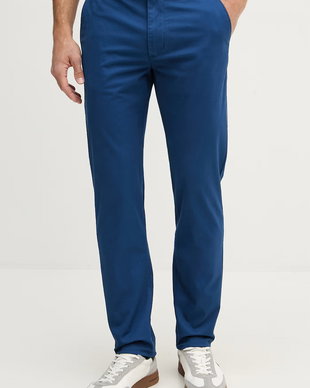 Tommy Hilfiger pantaloni chinos bărbați din bumbac cu elastan