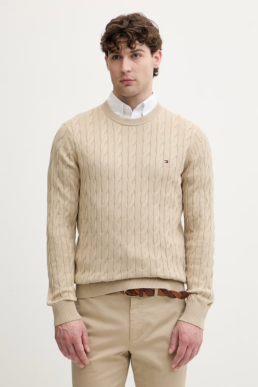 Tommy Hilfiger pulover bărbătesc din bumbac