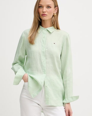 Tommy Hilfiger cămașă de damă de in