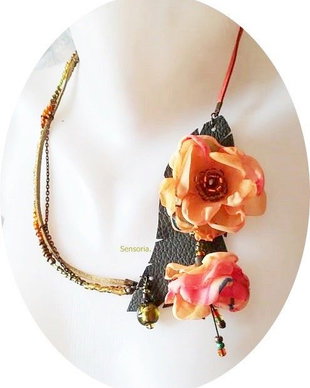 colier floral lumina de septembrie